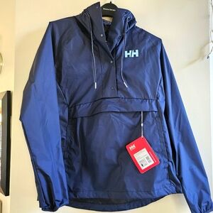 HELLY HANSEN NWT Packable Hooded Rain Jacket Women's Large